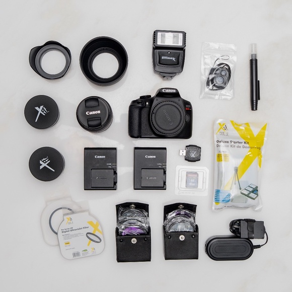 Canon EOS Rebel T6 + Bundle Kit - *MINT CONDITION* - SHUTTER COUNT ONLY 6,873!!! - Picture 1 of 16